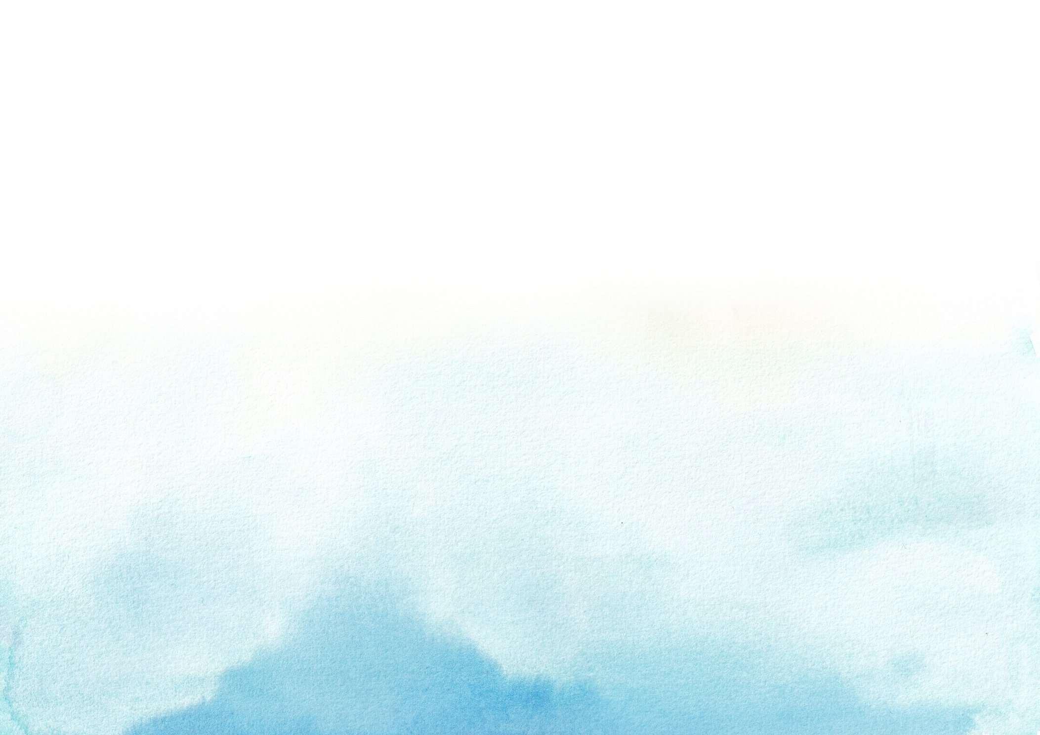 Soft Light Blue Watercolor Painting 